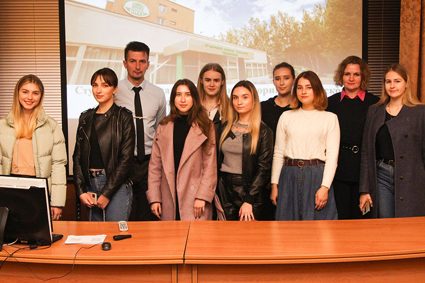 Студенты Академии управления встретились с заместителем директора студенческого санатория-профилактория «Политехник»