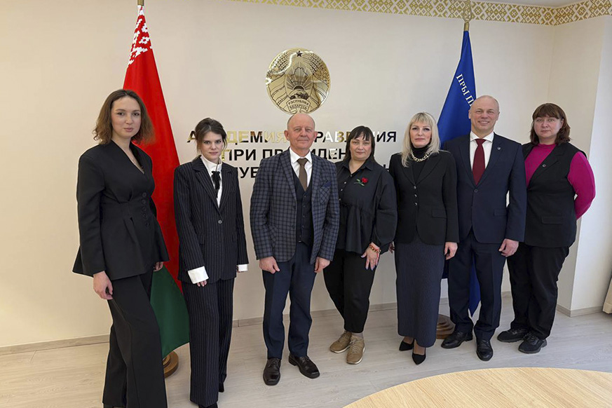 Визит делегации Пермского национального исследовательского политехнического университета проходит в Академии управления 