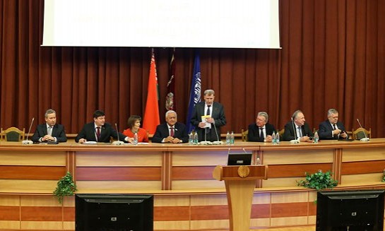 Академия управления во главе с ректором Маратом Жилинским принимает участие во II Съезде ученых Беларуси Академия управления во главе с ректором Маратом Жилинским принимает участие во II Съезде ученых Беларуси