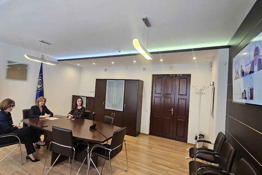 Онлайн-встреча руководства Академии управления с руководством Академии государственной политики и управления при Президенте Республики Узбекистан