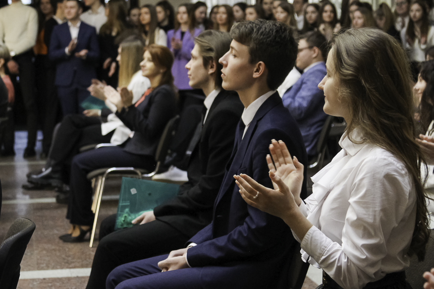Торжественное мероприятие, приуроченное к Международному дню студентов, прошло в Академии управления Торжественное мероприятие, приуроченное к Международному дню студентов, прошло в Академии управления