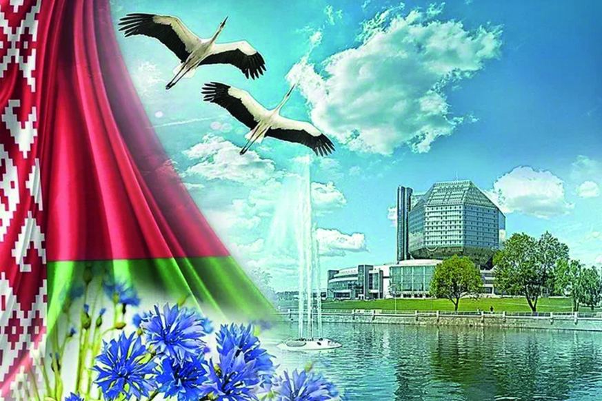 Віншаванне з Днём Незалежнасці Рэспублікі Беларусь