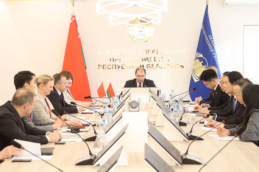 The III meeting of the China-Belarus University Association was held in Minsk