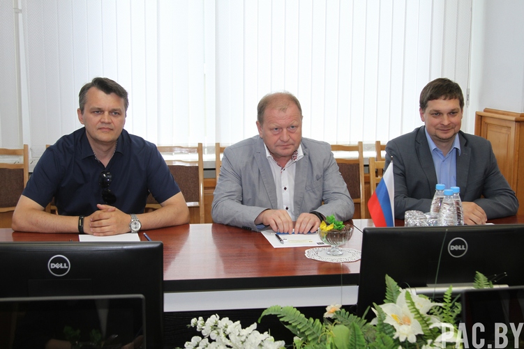 Слева направо: Алексей Мельников, Павел Меркулов, Владимир Филонов
