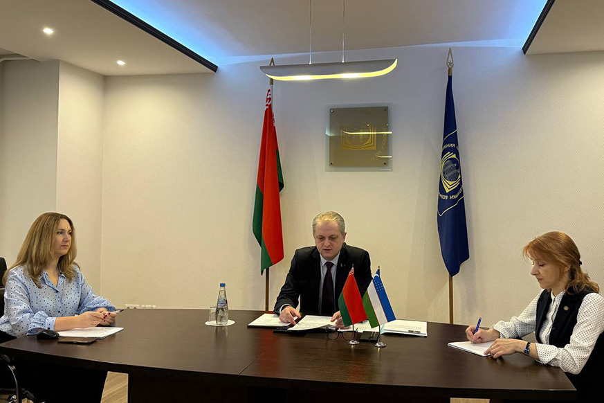 An Agreement on Cooperation was signed between the Presidential Academy of Belarus and the Academy of Public Administration under the President of the Republic of Uzbekistan